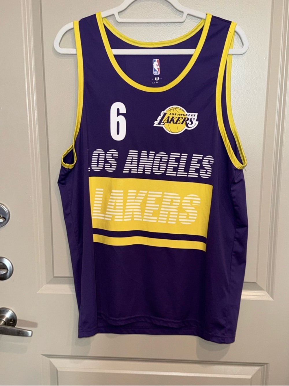 NBA Los Angeles Lakers LeBron James Basketball Jersey